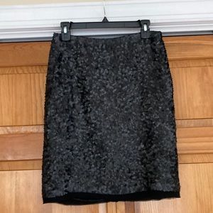 Talbot’s Silk Sequence Skirt.